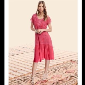 NWOT Johnny Was Halfrid Eyelet Slid Dress